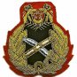 NEW SINGAPORE GENERAL HAT CAP BADGE HAND EMBROIDERED FREE SHIP USA CP MADE