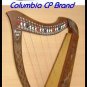 CP BRAND NEW 22 STRING 33" HIGH HARP WITH LEVERS FREE CARRY BAG & SHIP IN USA