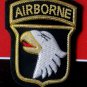 US ARMY 101ST AIRBORNE COMBAT IDENTIFICATION ID BADGE HAND EMBROIDERED - CP MADE