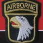 US ARMY 101ST AIRBORNE COMBAT IDENTIFICATION ID BADGE HAND EMBROIDERED - CP MADE