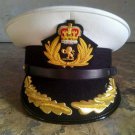 ROYAL QUEEN MARY 2 SHIP CUNARD CAPTAIN WHITE NEW HAT ALL SIZES - CP MADE