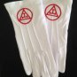 MASONIC REGALIA SET ROYAL ARCH APRON  COLLAR & GLOVES PAIR CP MADE