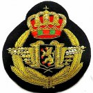 BELGIUM AIR FORCE PILOT HAT BADGE WWI WWII ERA NEW HAND EMBROIDERED CP MADE BELGIUM AIR FORCE PILOT HAT BADGE WWI WWII ERA NEW HAND EMBROIDERED CP MADE