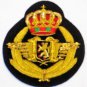 BELGIUM AIR FORCE PILOT HAT BADGE WWI WWII ERA NEW HAND EMBROIDERED CP MADE