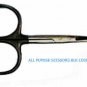 THREE MUST HAVE FLY TYING SCISSORS BLACK LOOPS TUNGSTEN CARBIDE TIPS - CP MADE