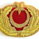 TURKEY ARMY GENERAL HAT BADGE NEW HAND EMBROIDERED - CP MADE