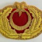 TURKEY ARMY GENERAL HAT BADGE NEW HAND EMBROIDERED - CP MADE