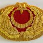 TURKEY ARMY GENERAL HAT BADGE NEW HAND EMBROIDERED - CP MADE