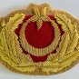 TURKEY ARMY GENERAL HAT BADGE NEW HAND EMBROIDERED - CP MADE