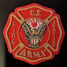 US ARMY FIRE BADGE NEW HAND EMBROIDERED CP MADE FREE SHIP USA US ARMY FIRE BADGE NEW HAND EMBROIDERED CP MADE FREE SHIP USA