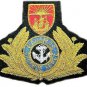 BAHAMAS NAVY OFFICER HAT CAP BADGE NEW HAND EMBROIDERED CP MADE FREE SHIP USA