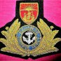 BAHAMAS NAVY OFFICER HAT CAP BADGE NEW HAND EMBROIDERED CP MADE FREE SHIP USA