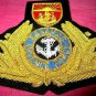 BAHAMAS NAVY OFFICER HAT CAP BADGE NEW HAND EMBROIDERED CP MADE FREE SHIP USA