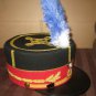 URUGUAYAN ARMY GENERAL FULL HAND EMBROIDERED KEPI HAT - EXCELLENT QUALITY & FIT