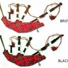 NEW IMPORTED FULL SIZE ROSEWOOD BLACK OR BROWN SCOTTISH BAGPIPES - CP MADE NEW IMPORTED FULL SIZE ROSEWOOD BLACK OR BROWN SCOTTISH BAGPIPES - CP MADE