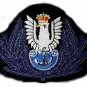 POLAND NAVY OFFICER HAT CAP BLUE BADGE NEW HAND EMBROIDERED CP MADE FREE SHIP US