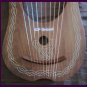 CP BRAND NEW 10 STRINGS LYRE HARP FREE CARRY BAG, TUNING KEY & SHIP. TOP QUALITY