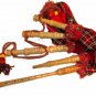 NEW MINI SCOTTISH TOY BAGPIPE PLAYABLE FOR KIDS FUN TOP QUALITY CP MADE CP BRAND