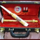 NEW CP BRAND SCOTTISH BAGPIPE PRACTICE CHANTER COCUS WOOD HARD CASE HI QUALITY