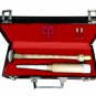 NEW CP BRAND SCOTTISH BAGPIPE PRACTICE CHANTER COCUS WOOD HARD CASE HI QUALITY