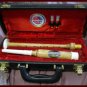 NEW CP BRAND SCOTTISH BAGPIPE PRACTICE CHANTER COCUS WOOD HARD CASE HI QUALITY