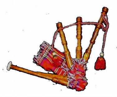 NEW MINI SCOTTISH TOY BAGPIPE PLAYABLE KIDS FUN FREE USA SHIP TOP QUALIT CP MADE