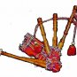 NEW MINI SCOTTISH TOY BAGPIPE PLAYABLE KIDS FUN FREE USA SHIP TOP QUALIT CP MADE