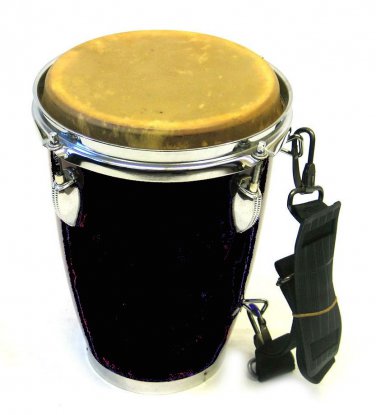 NEW CONGA Drum Mini Black - CP Brand New African Drum Low Price 1st Quality Carry Strap & Tuning Key