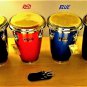CONGA DRUM MINI NEW AFRICAN DRUM LOW TUNABLE KEY CARRY STRAP 1ST QUALITY CP MADE