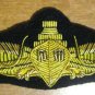 US SURFACE NAVY OFFICERS HAND EMBROIDERED NEW GOLD SILVER BULLION BADGE CP MADE