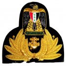 IRAQI NAVY OFFICER HAT CAP BADGE NEW HAND EMBROIDERED FREE SHIP IN USA CP MADE IRAQI NAVY OFFICER HAT CAP BADGE NEW HAND EMBROIDERED FREE SHIP IN USA CP MADE