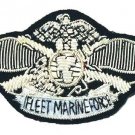 US NAVY FLEET MARINE FORCE FMF BADGE WING SILVER BULLION 3 INCH CP HAND MADE US NAVY FLEET MARINE FORCE FMF BADGE WING SILVER BULLION 3 INCH CP HAND MADE