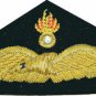 GREECE AIR FORCE PILOT GOLD BULLION WIRE WING EXCELLENT QUALITY CP BRAND