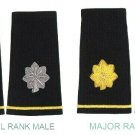 NEW GENUINE US ARMY SOFT SHOULDER EPAULETTES MAJOR & LT. COLONEL RANK IN BULLION NEW GENUINE US ARMY SOFT SHOULDER EPAULETTES MAJOR & LT. COLONEL RANK IN BULLION