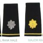 NEW GENUINE US ARMY SOFT SHOULDER EPAULETTES MAJOR & LT. COLONEL RANK IN BULLION
