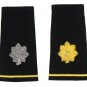 NEW GENUINE US ARMY SOFT SHOULDER EPAULETTES MAJOR & LT. COLONEL RANK IN BULLION