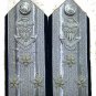 NEW US COAST GUARD AUX HARD SHOULDER BOARDS ALL NATIONAL COMMODORE RANKS CP MADE