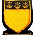 GRAHAM SCOTTISH CLAN NAME BADGE GOLD SILVER BULLION NEW HAND EMBROIDERED CP MADE GRAHAM SCOTTISH CLAN NAME BADGE GOLD SILVER BULLION NEW HAND EMBROIDERED CP MADE