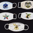 MASONIC REUSABLE FACE MASKS - BREATHABLE - NOSE TO CHIN SIZE - EXCELLENT CP MADE MASONIC REUSABLE FACE MASKS - BREATHABLE - NOSE TO CHIN SIZE - EXCELLENT CP MADE
