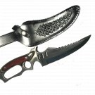 COLUMBIA CP Brand New Straight Stainless Fixed Blade Hunting Knife + Sheath 1023 COLUMBIA CP Brand New Straight Stainless Fixed Blade Hunting Knife + Sheath 1023