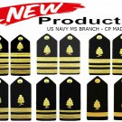 NEW US NAVY AUTHENTIC MEDICAL SERVICE SHOULDER BOARDS RANKS Hi Quality CP MADE