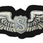 US ARMY AIR FORCE SERVICE PILOT SILVER WING  EXCELLENT QUALITY CP BRAND