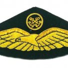 GREECE COAST GUARD PILOT GOLD BULLION WIRE WING EXCELLENT QUALITY CP BRAND GREECE COAST GUARD PILOT GOLD BULLION WIRE WING EXCELLENT QUALITY CP BRAND