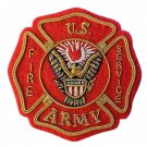US ARMY FIRE SEVICE BADGE NEW BULLION HAND EMBROIDERED CP MADE FREE SHIP USA US ARMY FIRE SEVICE BADGE NEW BULLION HAND EMBROIDERED CP MADE FREE SHIP USA
