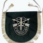 NEW US Army Special Forces DE OPPRESSO LIBER TABLE WALL FLAG BLACK - CP MADE
