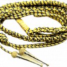 USA NAVY AIDC TO PRESIDENT GOLD BLUE METALLIC WIRE AIGUILLETTES ANCHOR PINS USA NAVY AIDC TO PRESIDENT GOLD BLUE METALLIC WIRE AIGUILLETTES ANCHOR PINS