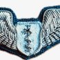 NEW USA AIR FORCE FLIGHT SURGEON SILVER BULLION CHEST WING WITH PINS. CP MADE
