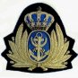 JORDAN NAVY OFFICER HAT CAP BADGE NEW HAND EMBROIDERED SHIP WORDWIDE - CP MADE
