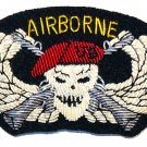 US ARMY AIRBORNE SPECIAL FORCES HAND EMBROIDERED GOLD SILVER BULLION BADGE US ARMY AIRBORNE SPECIAL FORCES HAND EMBROIDERED GOLD SILVER BULLION BADGE