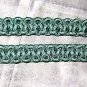 HAND MADE SILK CORD GREEN COLOR - US ARMY 2723 INTERWOVEN UNIFORM CORD - CP MADE